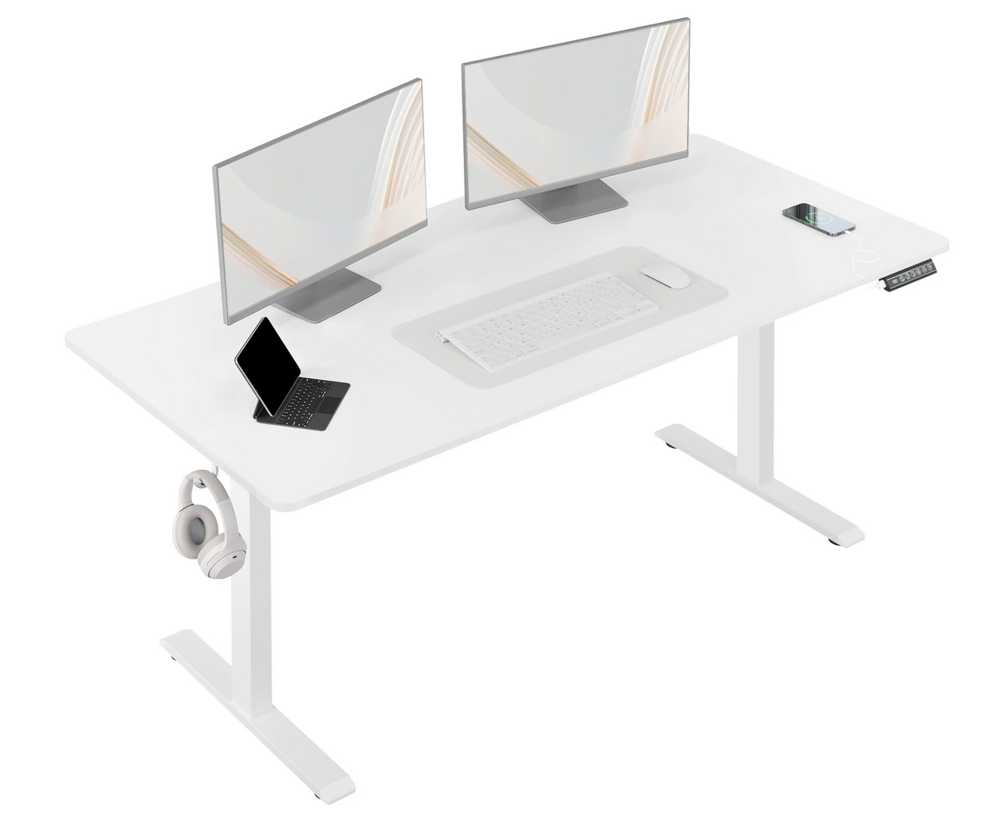 Bureau éléctrique blanc