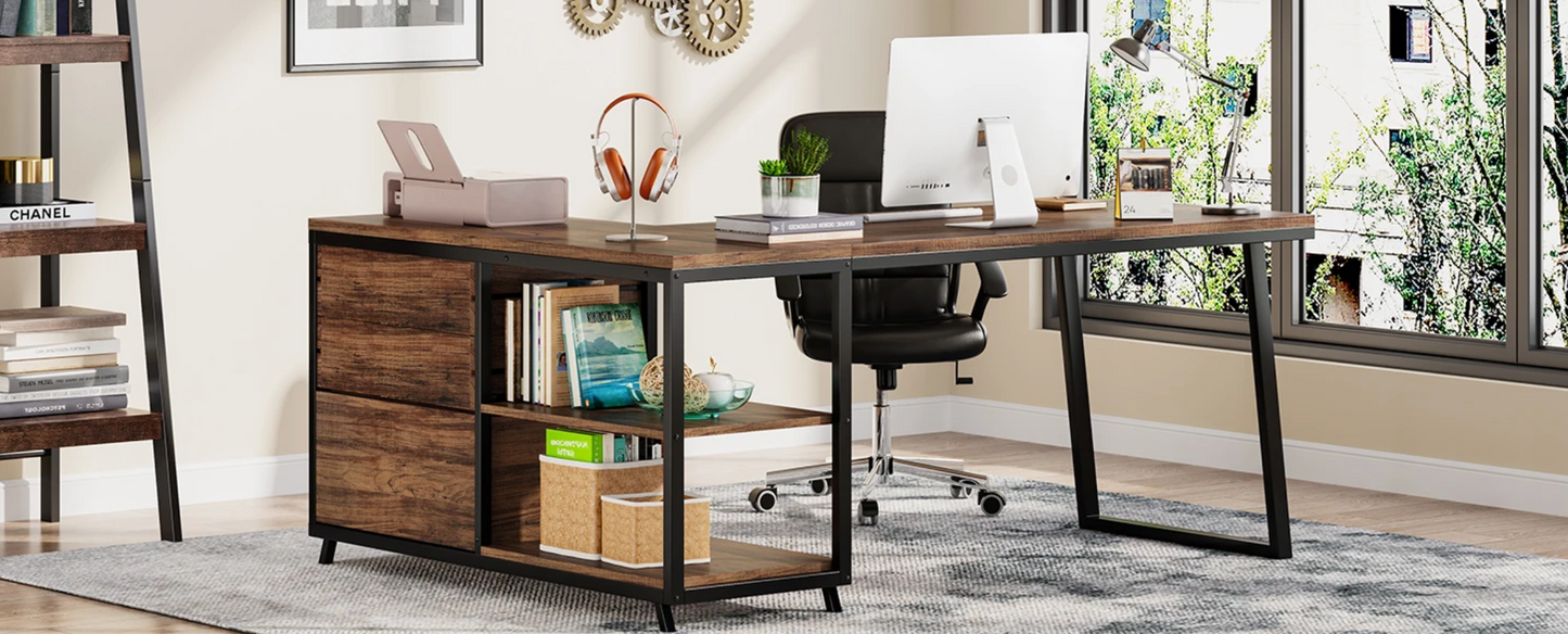 Bureau en bois